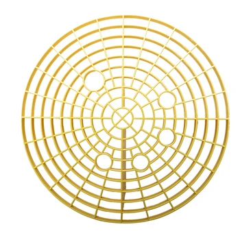 

26cm Car Auto Wash Grit Guard Insert Washboard Water Bucket Filter Anti Scratch Tool Yellow