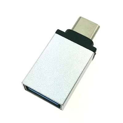 SIANCS USB 3,0 type C OTG Кабель-адаптер для huawei Xiaomi 5 4C Macbook Nexus 6p type-C USB-C OTG конвертер для всех телефонов type-c - Цвет: siver