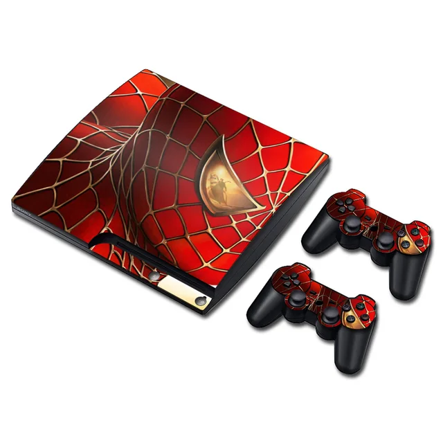 Best Offers Spider-man Vinyl Skin Sticker For Sony PlayStation 3 Slim Console and Controller Skin