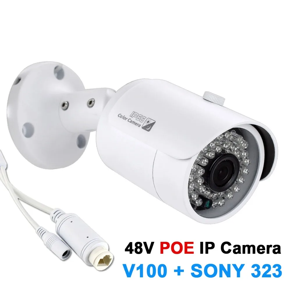 SMTKEY 2.0MP Onvif HD 1080 P IP Камера SONY IMX 323 открытый Водонепроницаемый CCTV H.265 + сети ip-пуля Камера