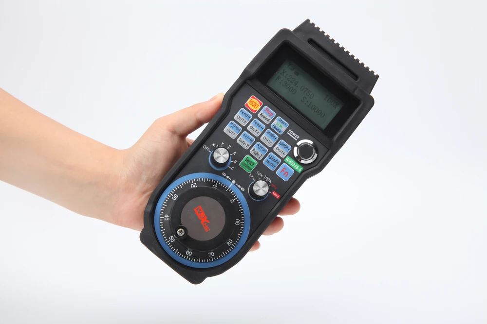 

6 Axis Mach3 Wireless MPG Pendant Handwheel Controller For CNC Machine