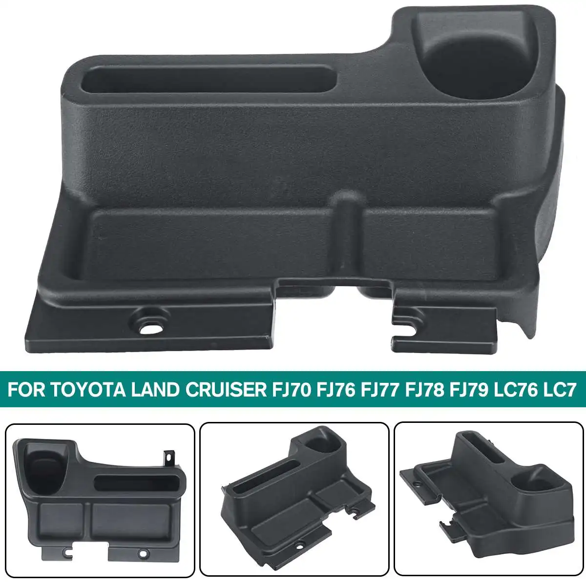 

1PCS Plastic Storage Box Tray Insert Center console Box For Toyota Land Cruiser FJ70 FJ76 FJ77 FJ78 FJ79 LC76 LC77
