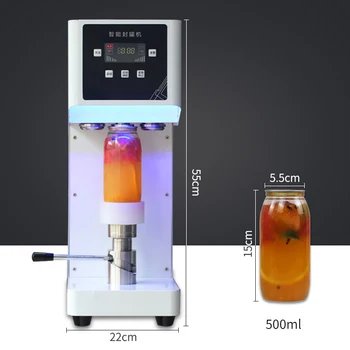 

Commercial smart can sealing machine bubble drink bottle sealing cup Beverage sealing machine for milk tea coffee shop
