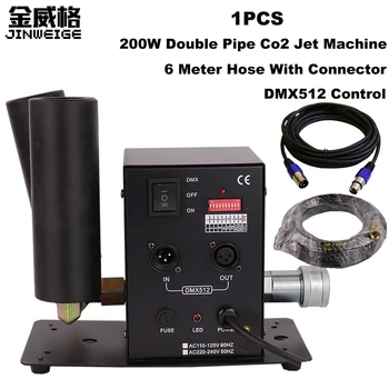 

Free Shipping Double Nozzle Co2 Jet Machine With 6 Meter Hose DMX Stage Effect Fog Effect Smoke Machines