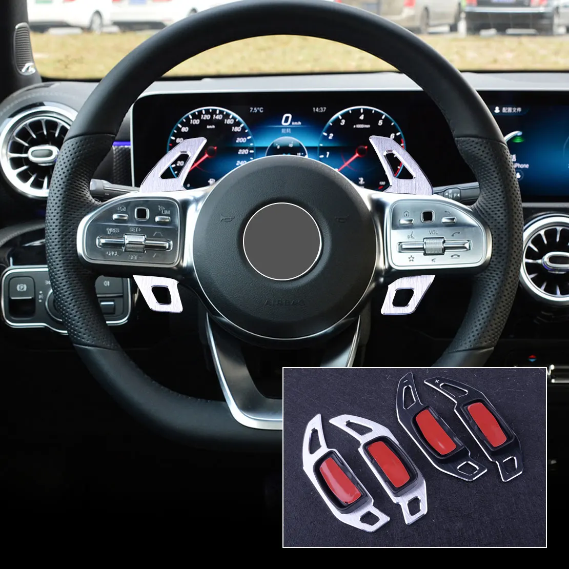 CITALL 1 пара подходит для Mercedes-Benz A B C E CLA CLS GLA CLS ML GL SL SLK КЛАСС автомобиля рулевое колесо сдвиг весло расширение переключения передач
