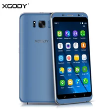 Оригинальный xgody D19 разблокировать 3 г смартфон 5.5 дюймов Android 5.1 MTK MT6580 4 ядра 1 г + 8 г двойной sim мобильный телефон 2200 мАч телефона
