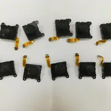 10pcs/lot Original 3D Analog Joystick For PSV 1000 Black Button Joystick Rocker Sensor Module For Psvita 1000 Controller