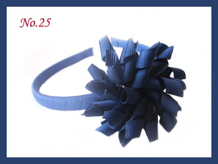 300 шт. Модные Симпатичные повязки на голову разноцветные korker hairbands банты для волос «коркер»