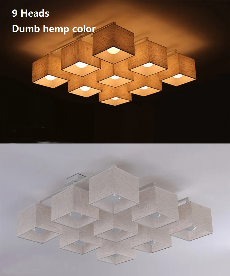 9 lights Dumb hemp color
