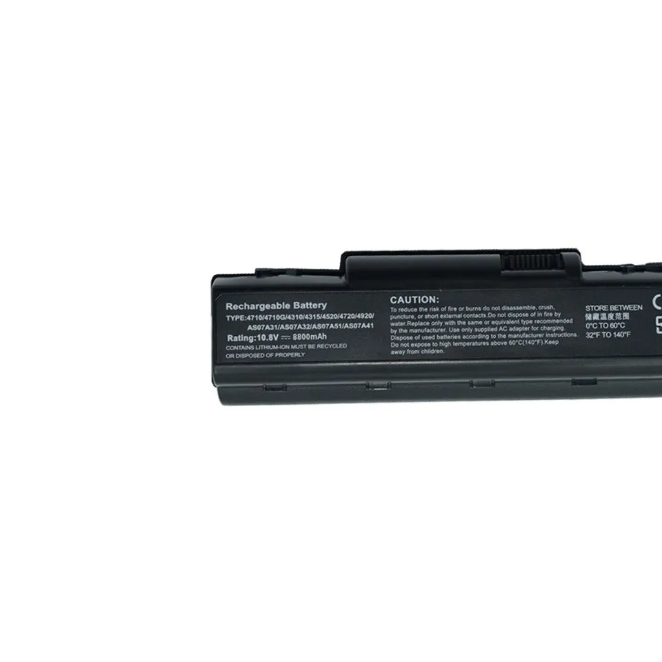 JIGU ноутбука Батарея для acer Aspire 5241 5335 5338 5535 5536 5541 5732Z 5735 5737Z 5738 5740 7715Z AS5740 Батарея