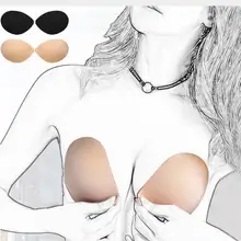 Новое поступление женский клей без бретелек бандаж черный однотонный бюстгальтер гель силиконовый бюстгальтер Пуш-Ап женское нижнее белье невидимый бюстгальтер