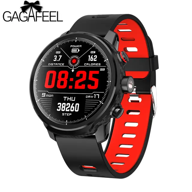 Gagafeel L5 Men Smart Watch IP68 Waterproof Fitness Heart Rate Monitor Wristband Gagafeel L5 Men Smart Watch IP68 Waterproof Fitness Heart Rate Monitor Wristband