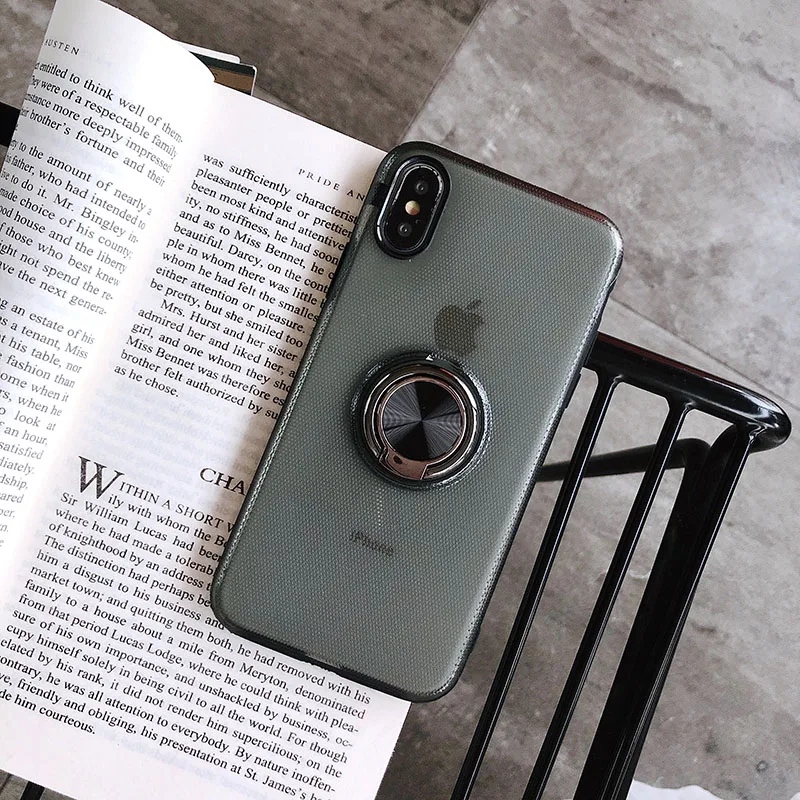 Роскошный чехол для телефона iPhone 7 8 6 6S Plus X XR XS MAX задняя крышка Мягкий Прозрачный