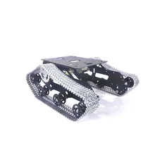 TR400 бак отслежены алюминиевый корпус Интеллектуальный автомобиль робот танк шасси с 37 мотор