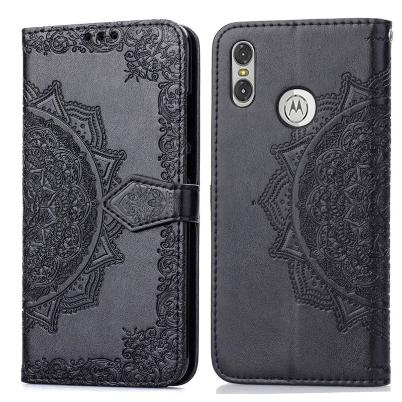 Для Motorola один Чехол Флип Роскошный чехол-кошелек из искусственной кожи чехол для телефона для Motorola P30 Play один P30Play motoone XT-1941 чехол