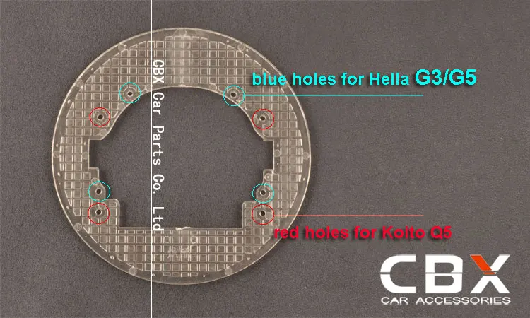 universal plastic transitional bracket frame 4
