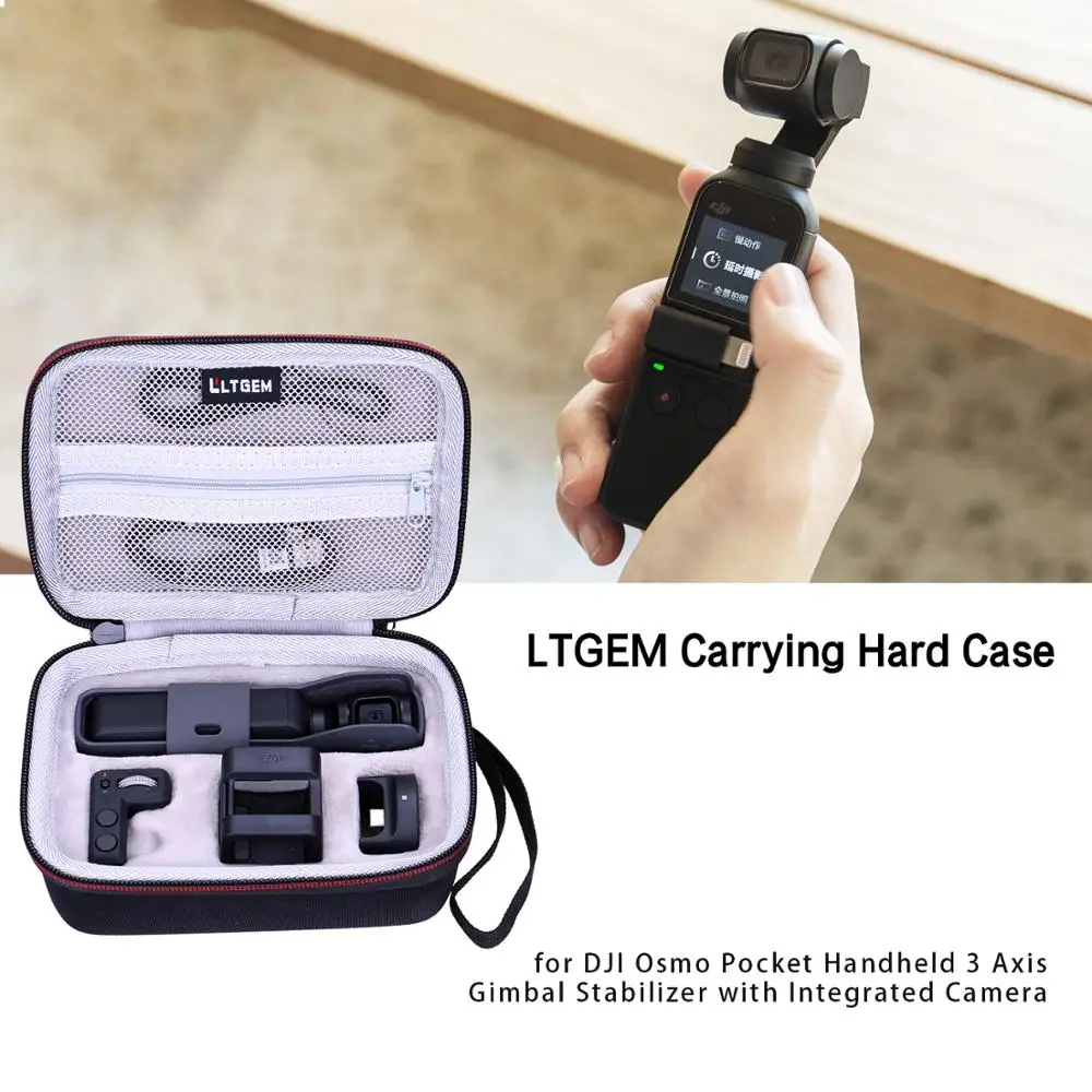 

LTGEM EVA Hard Case for DJI Osmo Pocket Handheld 3 Axis Gimbal Stabilizer with Integrated Camera - Fits DJI OSMO Pocket Part 13