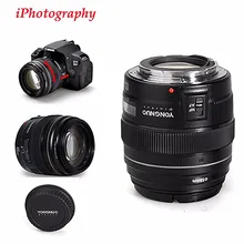 YONGNUO YN100mm F2/F2N AF/MF Lens Large Aperture Standard Medium Telephoto Prime Lens Fixed Focal For Nikon,For Canon Camera