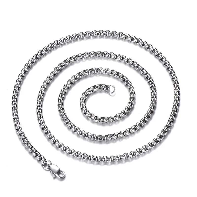 box chain necklace c