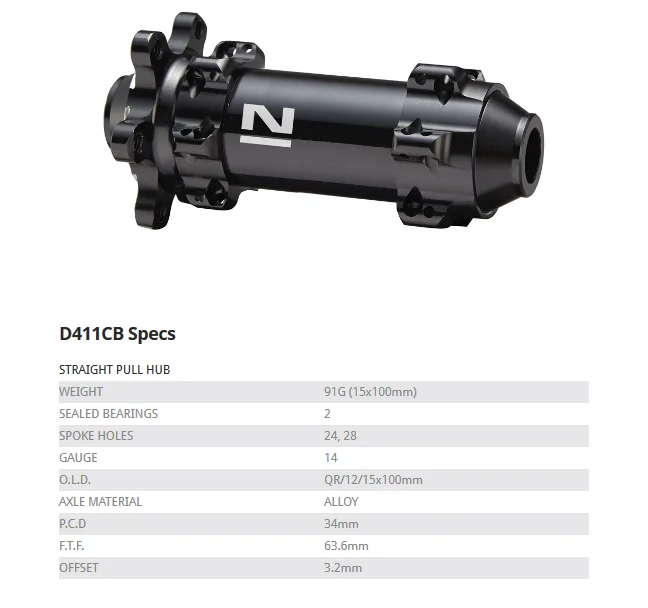 91g Ультра светильник Novatec D411SB 24H MTB XC дорожный диск прямой Тяговый передний концентратор 24 28 отверстий 15X100 9 мм QR 12 мм 15 мм Велокросс