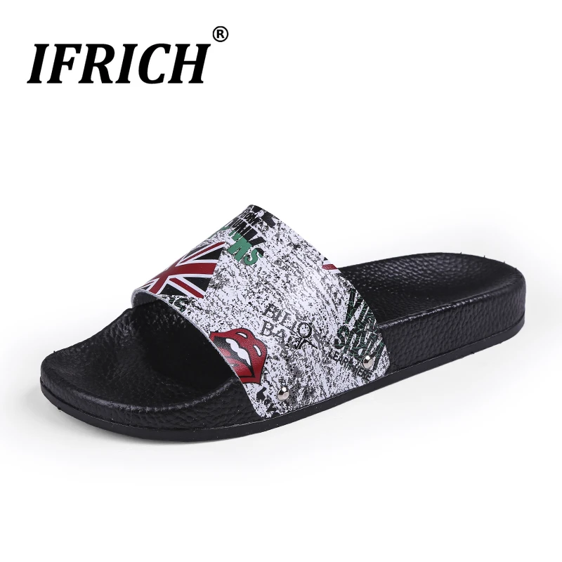 

New Trend Hotel Slippers Men Brand Designer Bathroom Slippers Mens Comfortable Anti-Slip Room Shoes Men Summer Men Casual Shoes