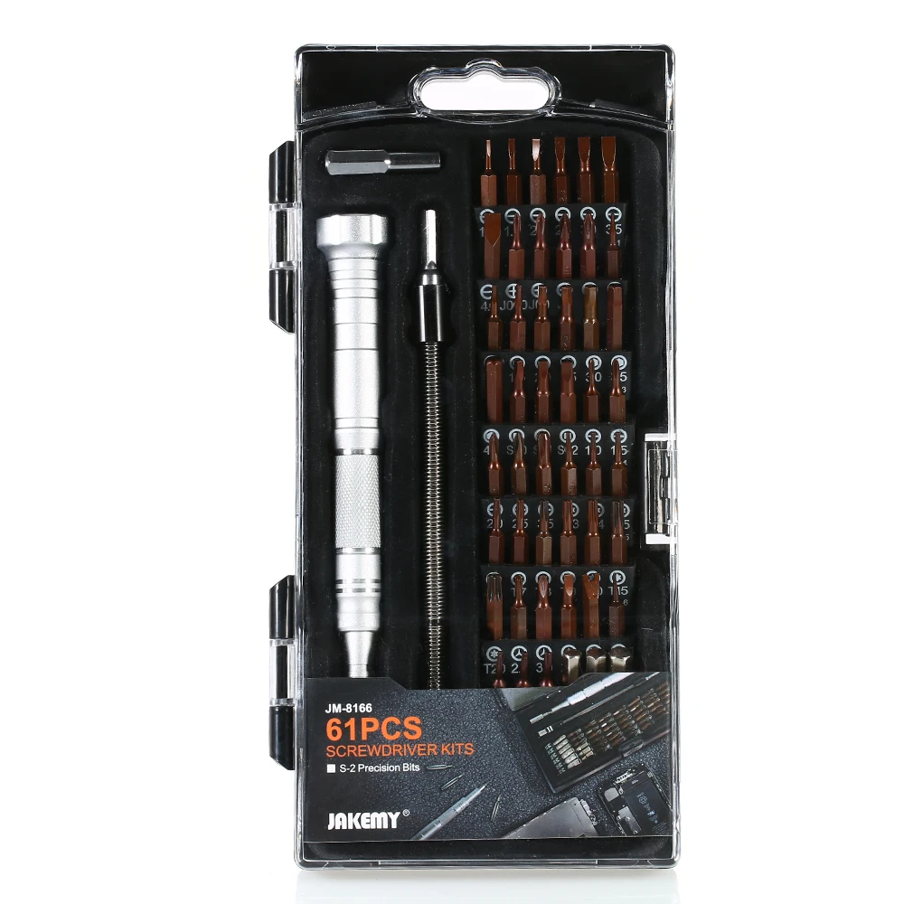 

61 in 1 Screwdriver Set Bits Precision Magnetic Screw driver Bit Multi-functional DIY Electronic Maintenance Repair Tool Kit