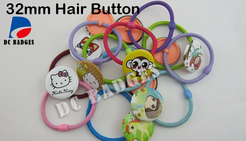 32MM HAIR button