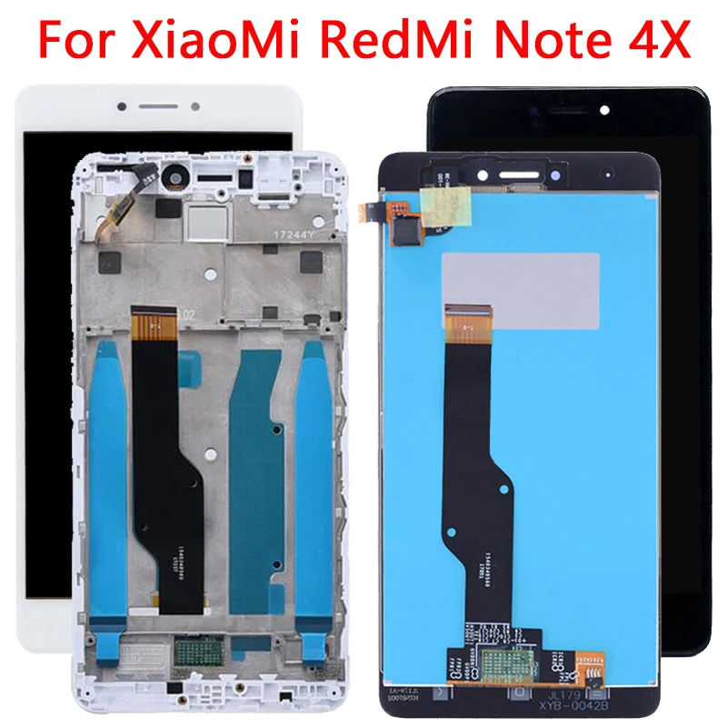 

Original LCD For Redmi Note 4X LCD Display Touch Screen Frame For Xiaomi Redmi Note 4X Global Version Snapdragon 625 Octa Core