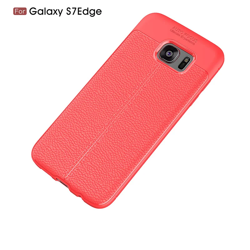 litchi leather silicone case samsung s7 edge (18)