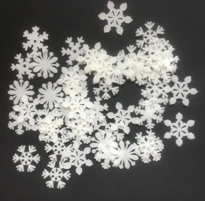 Snowflake luminous patch DIY fluorescent wall stickers set decorative luminous stereo wall stickers