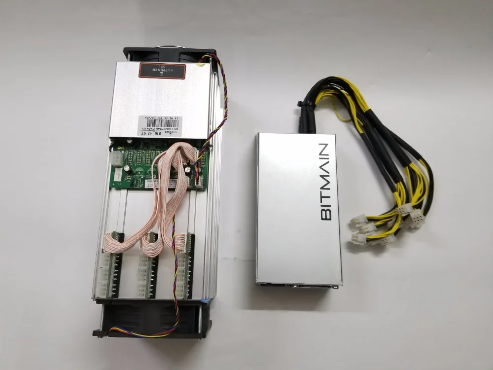 AntMiner S9i 13,5 T Биткоин Майнер с битмайн PSU 1600W Asic BTC BCH Майнер лучше, чем S9 T9+ V9 WhatsMiner M3