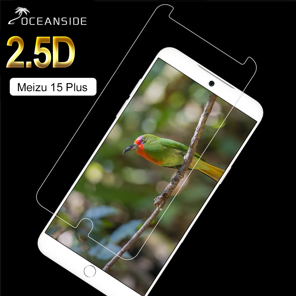 2 шт. для Meizu 15 Plus M15 Lite закаленное стекло Защита экрана 2.5D 9H Защитная пленка M lite