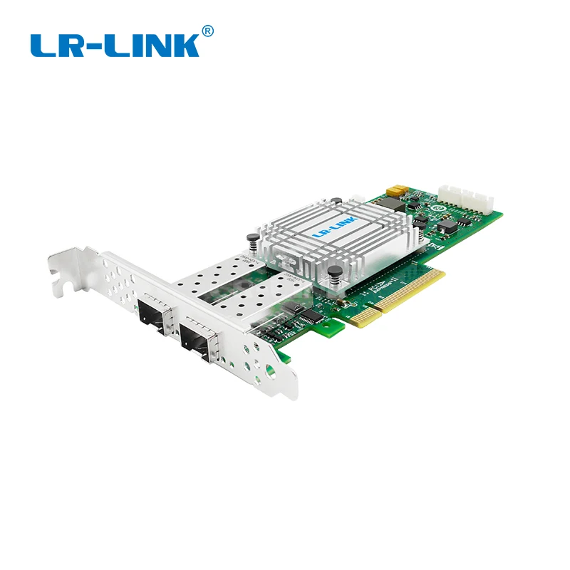 

LR-LINK 1002PF-2SFP+ 10Gb fiber optic ethernet network adapter PCI Express network card lan card Nic Domestic Chip