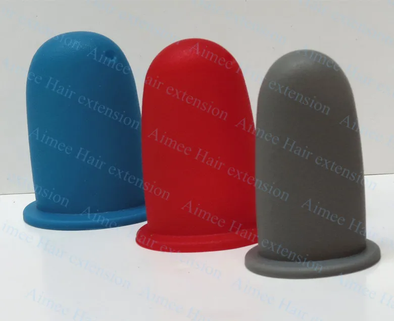 Free shipping three size Finger Protector,Cots for hair extension bonding Free shipping three size Finger Protector,Cots for hair extension bonding