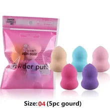 5 шт. Pro макияж Blender Foundation Puff нескольких Форма губки F10.17