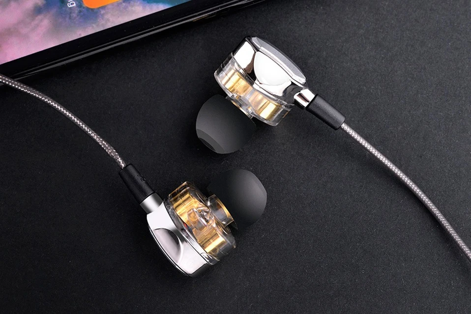 WhaY 3.5mm In ear Earphone Stereo Bass Earbuds with Mic Wired Headset for iPhone 6s xiaomi samsung sony Double Driver earphones (15)