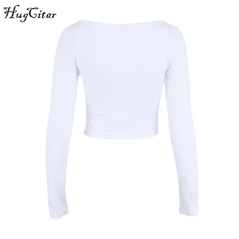 Женский хлопковый топ с длинным рукавом и V образным вырезом|casual tshirt|cotton long sleevelong