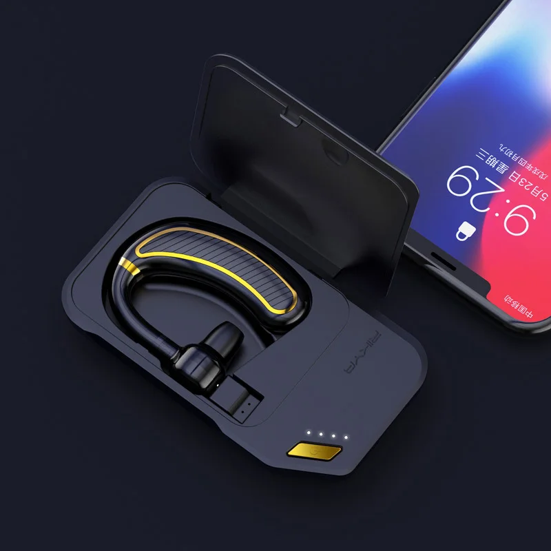 GYKZ Bluetooth 4 1 Наушники беспроводной ушной крючок износостойкая гарнитура