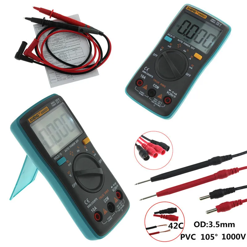 AN8001 multimeter 3