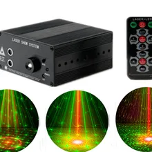 10 шт. полноцветный лазерный проектор rgb звук/автоматический режим 9 Вт освещение поворотной сцены для DJ Дискотека KTV
