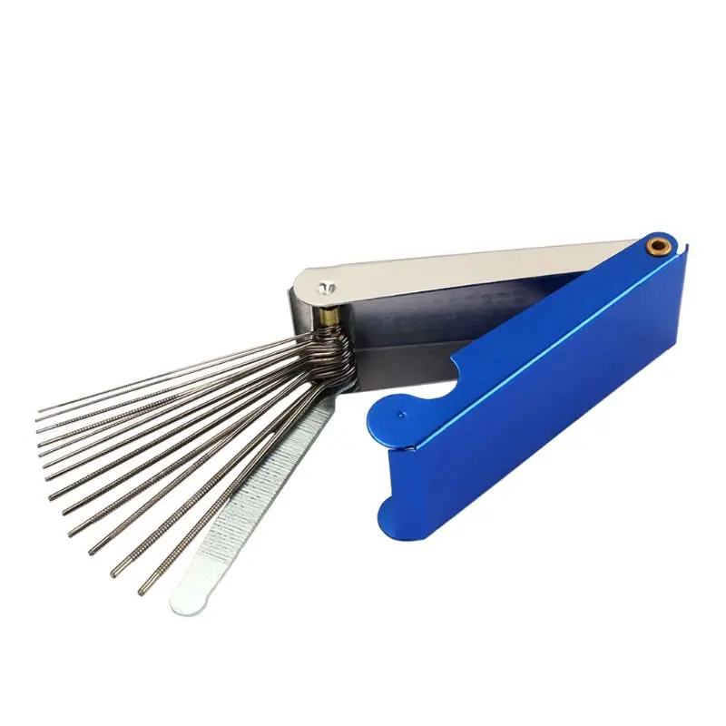 

Guitar File Nut Bridge Narrow Edge Tool Metal for 008-058 13-in-1