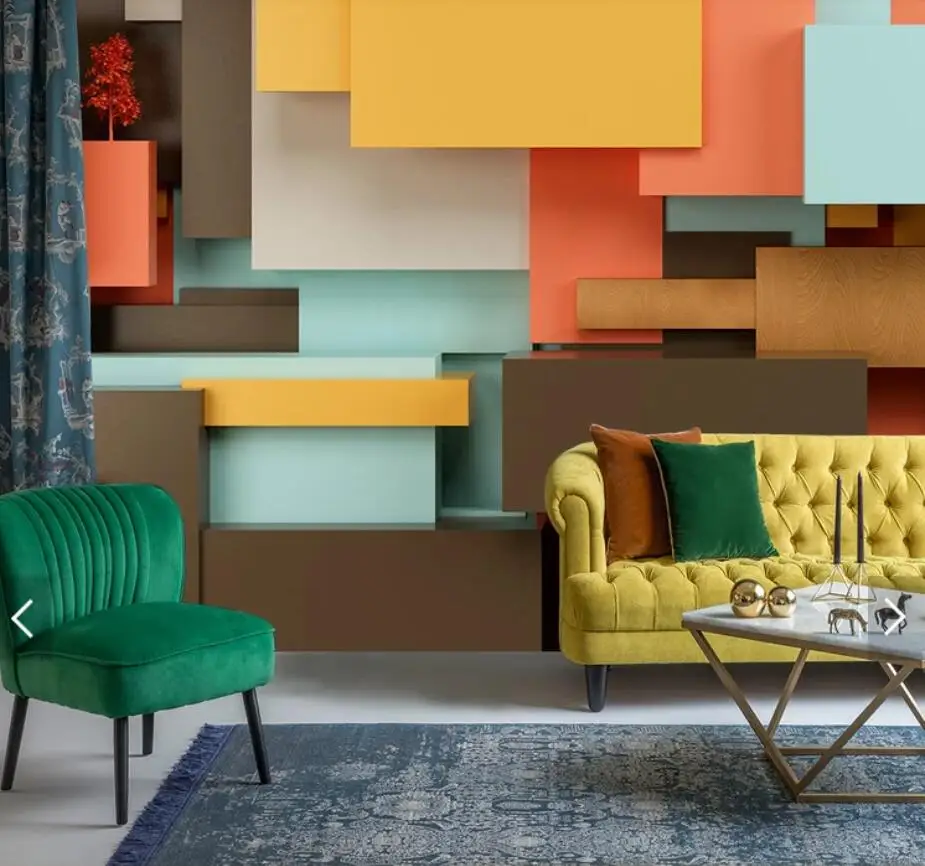 Abstract Stereo Wall Mural Photo Wallpaper for Living Room TV Sofa Backdrop Paper Modern Home Decor Murals | Обустройство дома