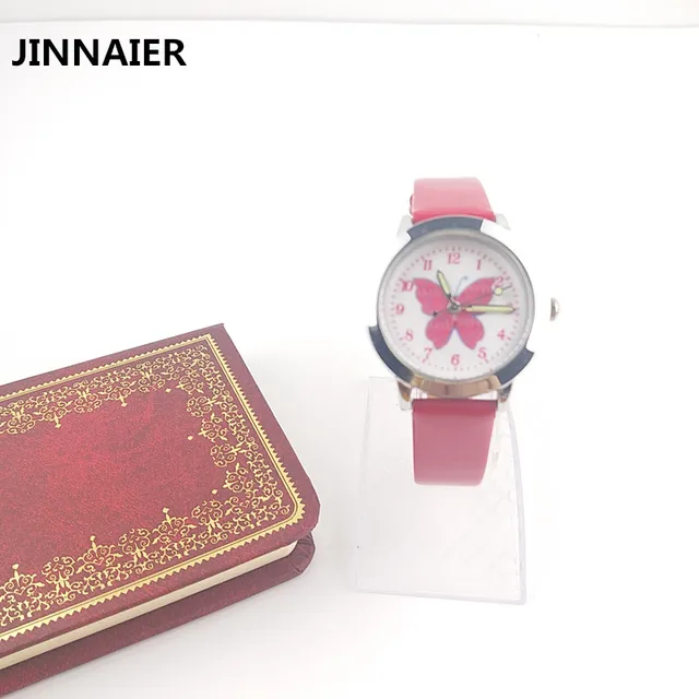 2018 Newest Cartoon Butterfly Watches Kids Girls Leather Straps Children Quartz 2018 Newest Cartoon Butterfly Watches Kids Girls Leather Straps Children Quartz