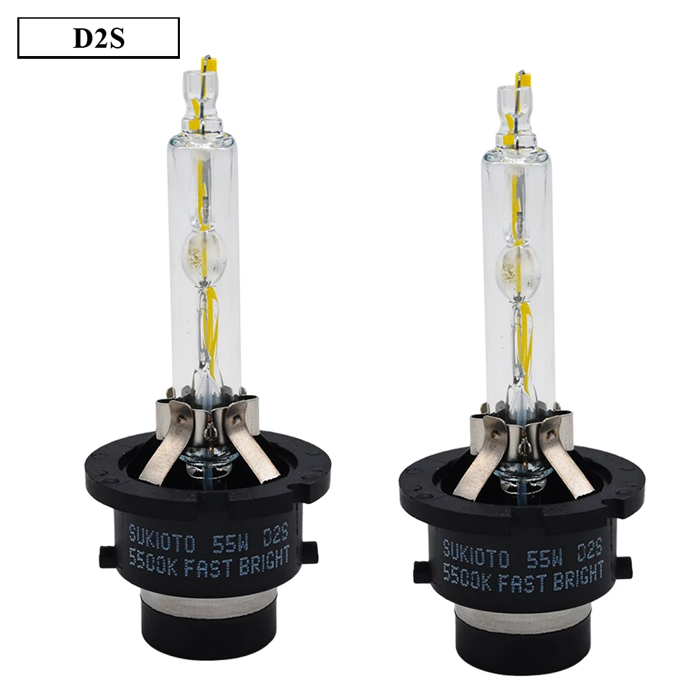 SUKIOTO ксеноновый комплект D4S 55W 5500K Быстрый Яркий d4s комплект ксенонового балласта 85967-51050 d4s для toyota lexus фары HID