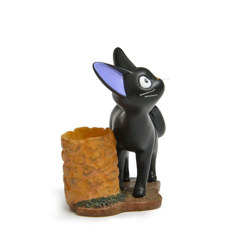 8 см Новый Kiki's Black Jiji Cat Pen Polder ПВХ экшн фигурка игрушки декоративные