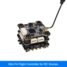 20x20mm HAKRC MiniF4 Flytower F4 Flight Controller for RC drones AIO OSD BEC and 20A BLheli_S ESC asgard v2 omnibus f405 aio flight controller 4pcs blheli s esc on one pcb osd sd card current sensor bec dshot j h 15 firmware