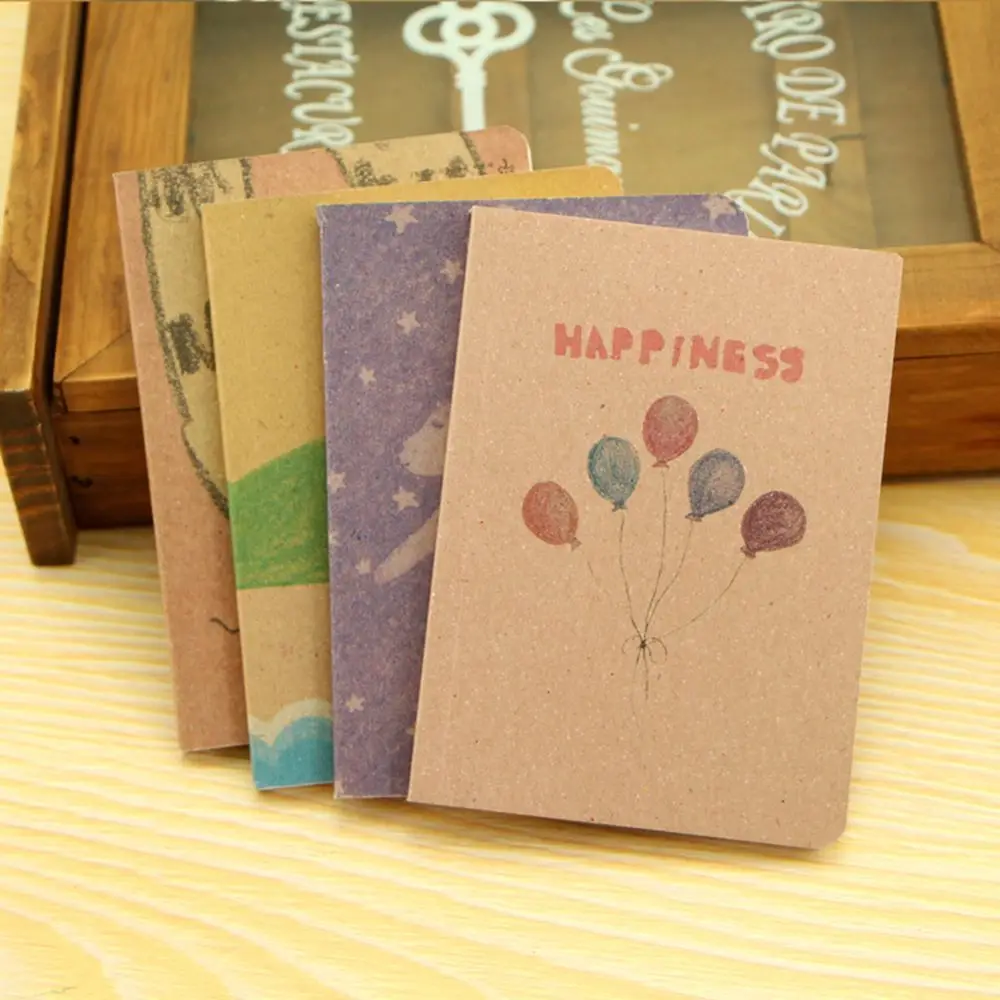 

Cute Painting Paper Blank Page BIG Notebook Note Book Journal Diary Notepad Memo