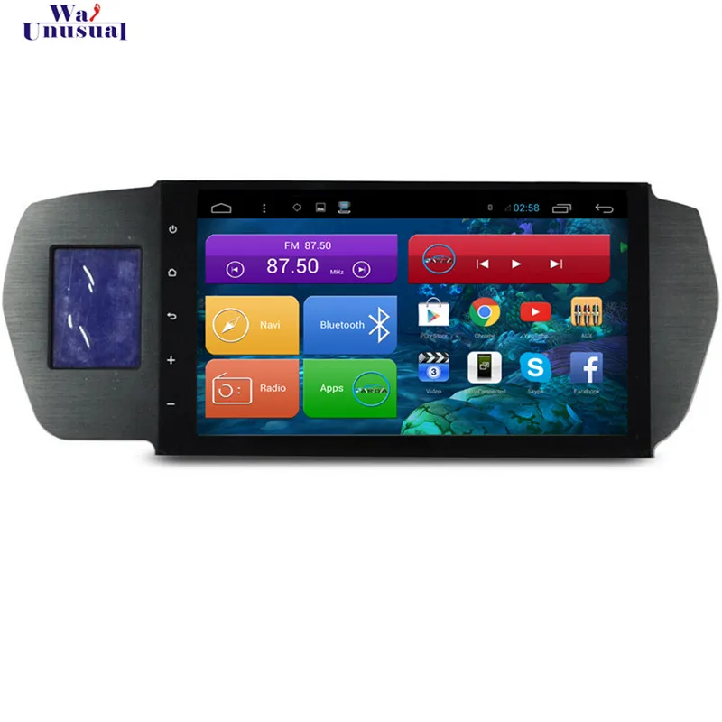 

WANUSUAL 1024*600 10.2 Inch Quad Core 16G Android 6.0 GPS Navigation for Honda Odyssey 2004 2005 2006 2007 2008 With BT Wifi Map