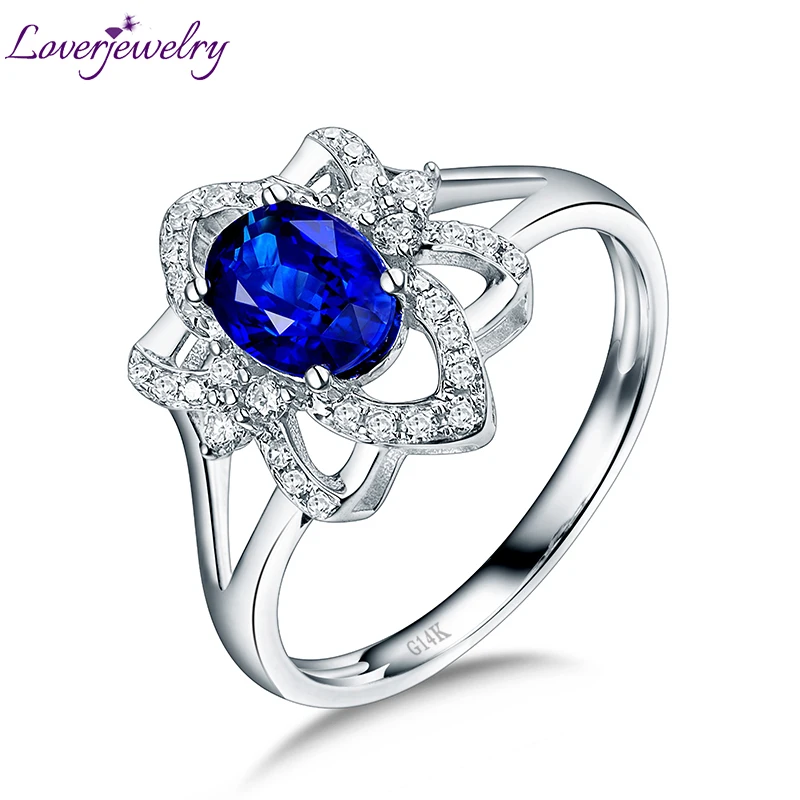 10k Ou 14k Or Jaune Simulé Émeraude Blanc Topaz éblouissante Femmes Bague