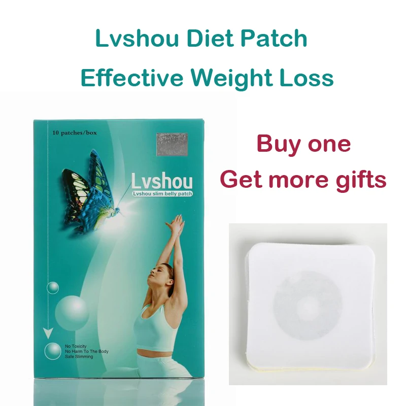 2 boxes Lvshou diet patch pure plant extracts 100% original weight loss plaster quick slimming product 80pcs slim patch weight loss patch slim efficacy strong slimming patches for diet weight lose products beauty health care